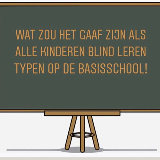 alle kinderen blind